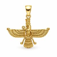 آویز طلا مدل فروهر