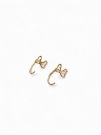 پیرسینگ طلا مدل پاپیون